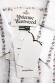 画像3: ヴィヴィアンウエストウッド MAN 中古 / ローズpt半袖シャツ 46（メンズM相当） 白  H-26-03-22-031-bl-OD-ZH (3)