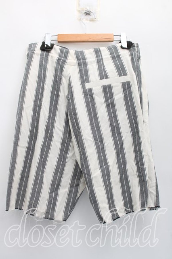 画像2: ヴィヴィアンウエストウッド MAN 中古 / ダブルウエストハーフパンツ 46（メンズM相当） 灰ｘ生成  H-26-03-22-033-pa-OD-ZH (2)