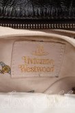 画像4: ヴィヴィアンウエストウッド 中古 / パテントハンドバッグ  黒  H-26-03-22-036-ba-OD-ZH (4)