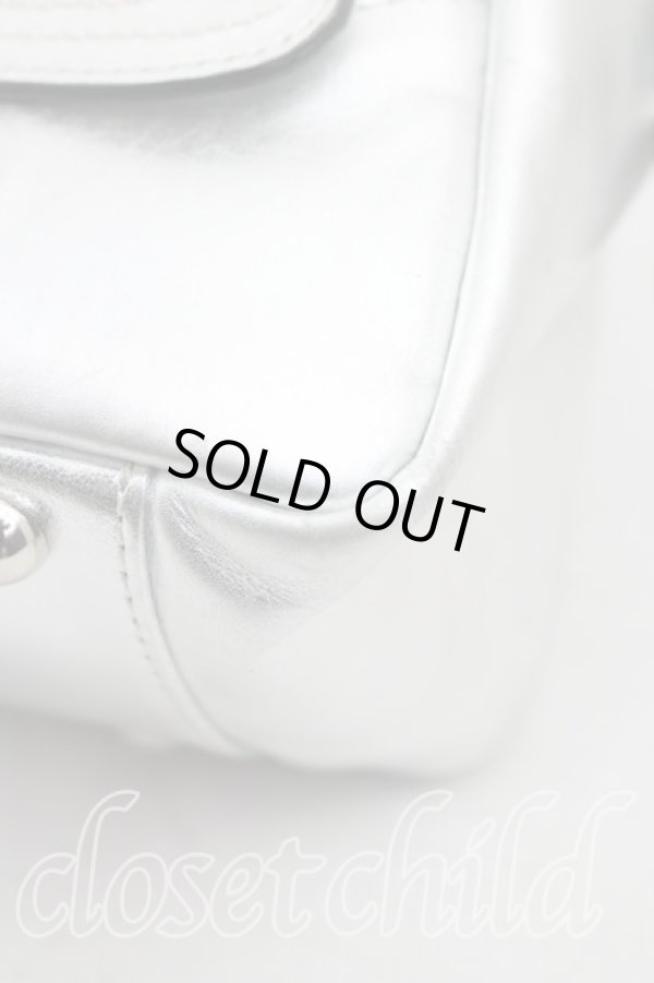 画像6: ヴィヴィアンウエストウッド 中古 / オーブ総柄ヤスミンバッグ  シルバー  H-26-03-22-037-ba-OD-ZH (6)