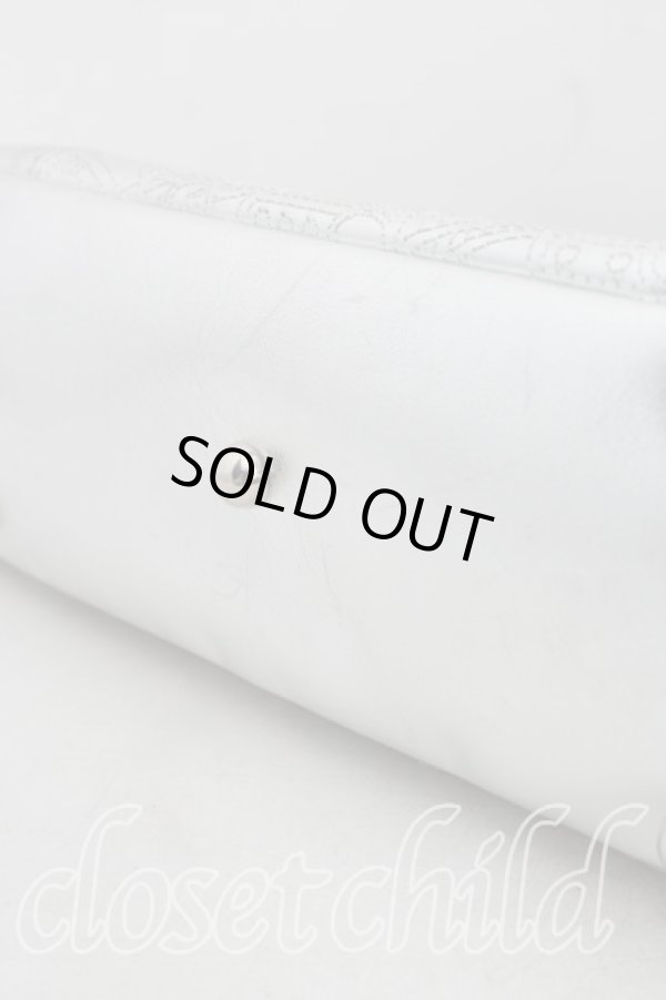 画像7: ヴィヴィアンウエストウッド 中古 / オーブ総柄ヤスミンバッグ  シルバー  H-26-03-22-037-ba-OD-ZH (7)