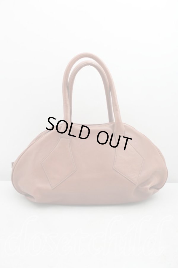 画像2: ヴィヴィアンウエストウッド 中古 / サイドノットハンドバッグ  茶  H-26-03-22-040-ba-OD-ZH (2)