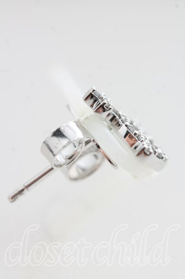 画像2: ヴィヴィアンウエストウッド 中古 / MAN WILBAシングルスタッドピアス  シルバー  H-26-03-22-045-er-OD-ZH (2)