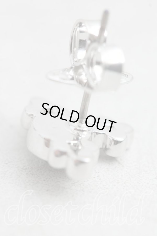 画像4: ヴィヴィアンウエストウッド 中古 / MAN.BRUCEシングルスタッドピアス  シルバー  H-26-03-22-046-er-OD-ZH (4)