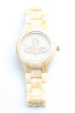 画像2: ヴィヴィアンウエストウッド 中古 / Kewウォッチ  ベージュ  H-26-03-22-049-ac-OD-ZH (2)