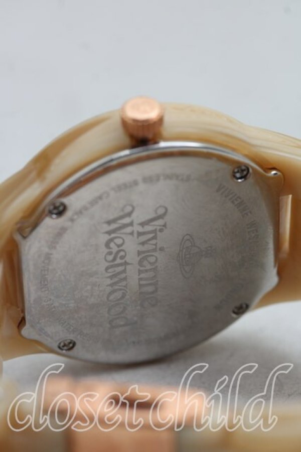 画像3: ヴィヴィアンウエストウッド 中古 / Kewウォッチ  ベージュ  H-26-03-22-049-ac-OD-ZH (3)