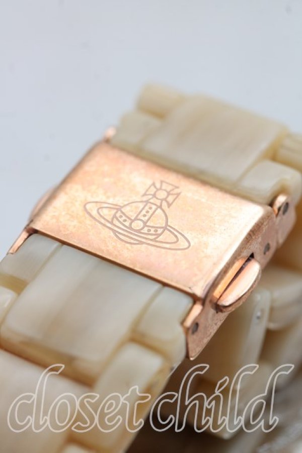 画像4: ヴィヴィアンウエストウッド 中古 / Kewウォッチ  ベージュ  H-26-03-22-049-ac-OD-ZH (4)