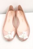 画像2: ヴィヴィアンウエストウッド×Melissa 中古 / フラットシューズ 22.5cm相当 ピンク  H-26-03-22-057-sh-OD-ZH (2)