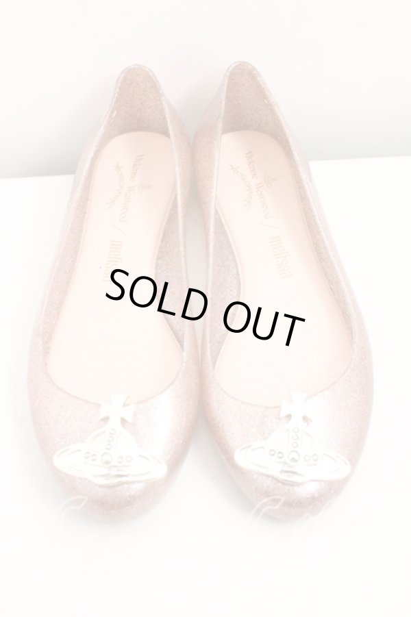 画像2: ヴィヴィアンウエストウッド×Melissa 中古 / フラットシューズ 22.5cm相当 ピンク  H-26-03-22-057-sh-OD-ZH (2)