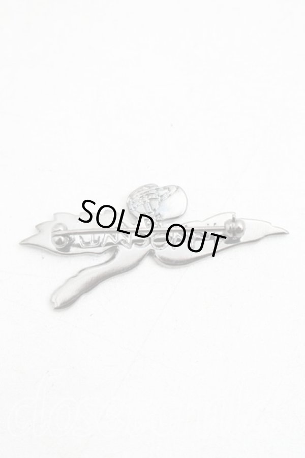 画像2: ヴィヴィアンウエストウッド 中古 / フライングペイガンクラッチピン  青  H-26-03-22-059-gd-OD-ZH (2)