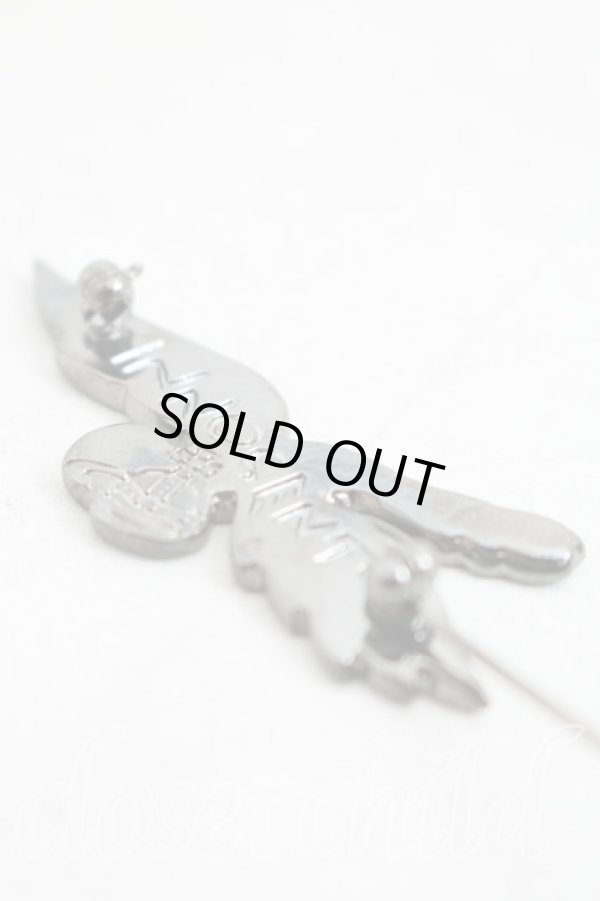 画像3: ヴィヴィアンウエストウッド 中古 / フライングペイガンクラッチピン  青  H-26-03-22-059-gd-OD-ZH (3)