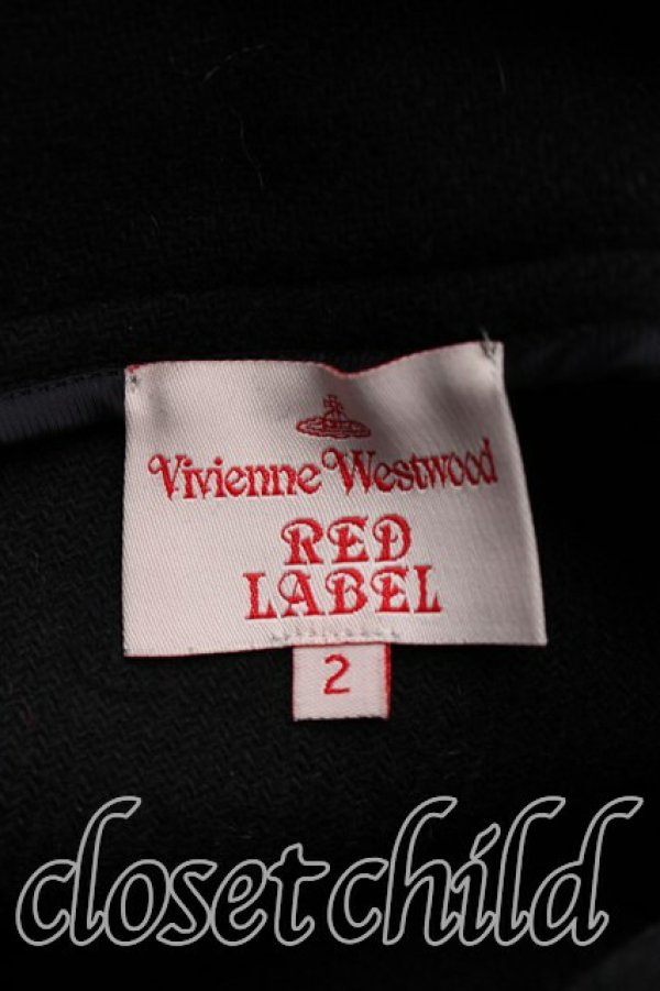 画像3: ヴィヴィアンウエストウッド 中古 / タータンチェック比翼コート 2（9号相当） 茶  H-26-03-22-008-co-OD-ZH (3)