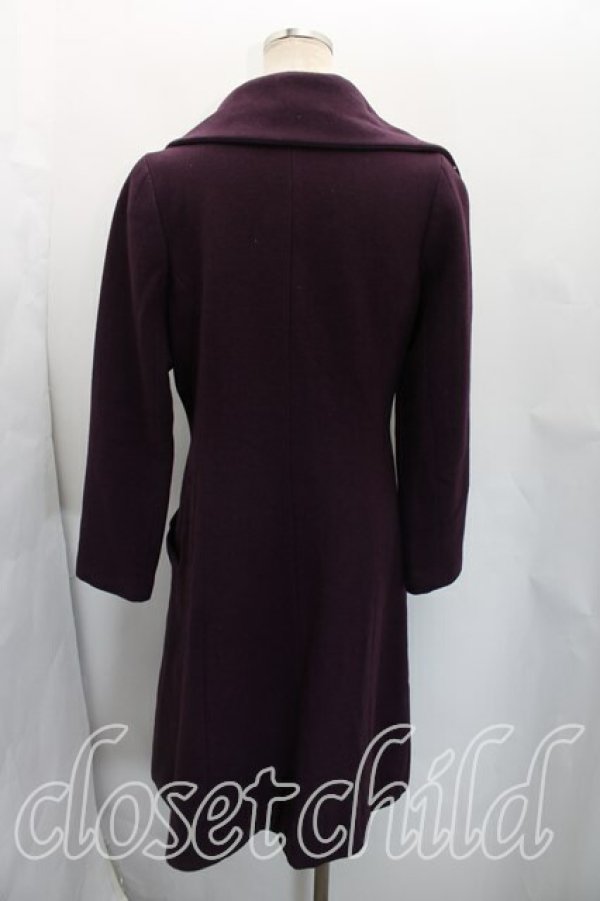 画像2: ヴィヴィアンウエストウッド 中古 / フロントアシメコート 2（9号相当） 紫  H-26-03-22-010-co-OD-ZH (2)