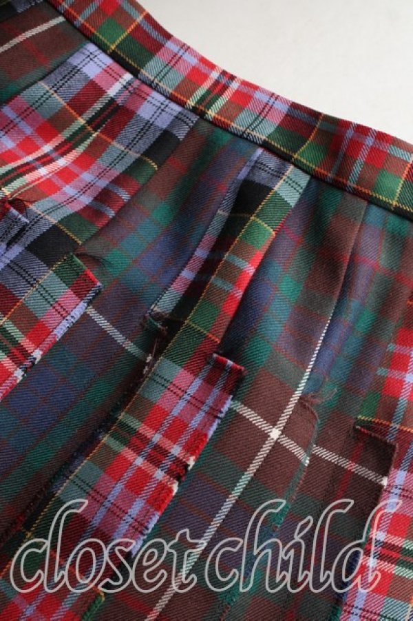 画像6: ヴィヴィアンウエストウッド 中古 / タータンチェックキルトスカート 36（S相当） タータン  H-26-03-22-013-sk-OD-ZH (6)