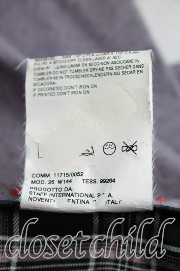 画像5: ヴィヴィアンウエストウッド 中古 / 起毛変形スカート 42（11号相当） 灰  H-26-03-22-016-sk-OD-ZH (5)