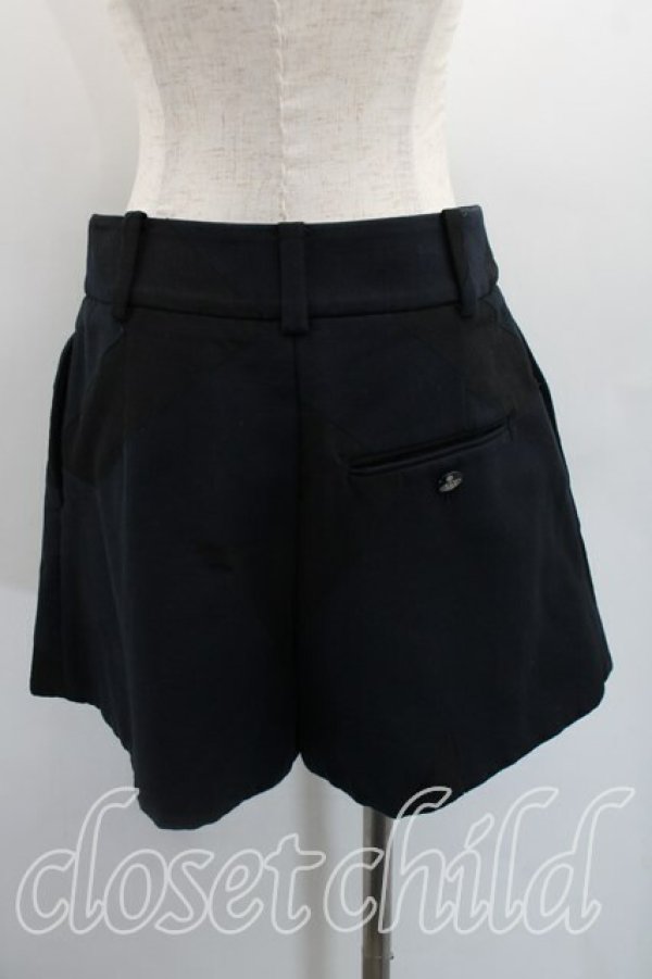 画像4: ヴィヴィアンウエストウッド 中古 / パッチワークセットアップ 2（9号相当） 紺  H-26-03-22-018-su-OD-ZH (4)