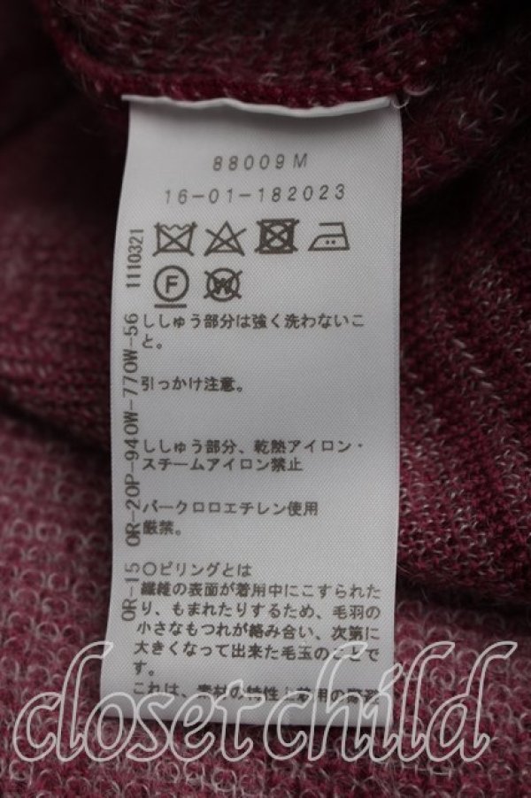 画像4: ヴィヴィアンウエストウッド 中古 / 単色オーブ刺繍ハイネックニット 2（9号相当） 紫  H-26-03-29-017-to-OD-ZH (4)