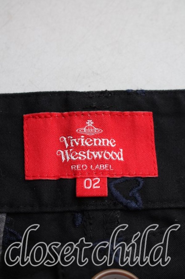 画像3: ヴィヴィアンウエストウッド 中古 / オーブジャガードサルエルパンツ 02（9号相当） 黒  H-26-03-29-020-pa-OD-ZH (3)