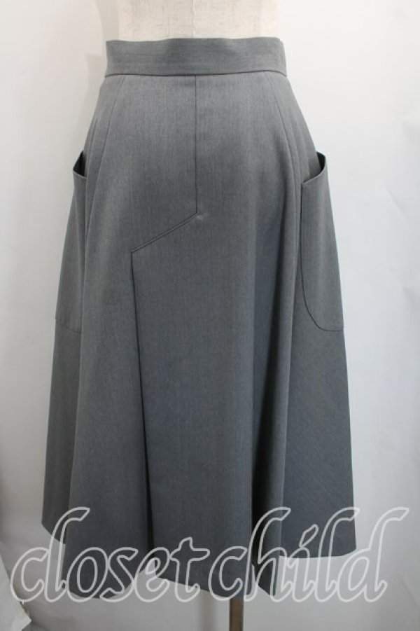 画像2: ヴィヴィアンウエストウッド 中古 / ライディングスカート 01（7号相当） 灰  H-26-03-29-023-sk-OD-ZH (2)