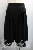 画像2: ヴィヴィアンウエストウッド 中古 / プリーツイレギュラースカート 2（9号相当） 黒  H-26-03-29-024-sk-OD-ZH (2)