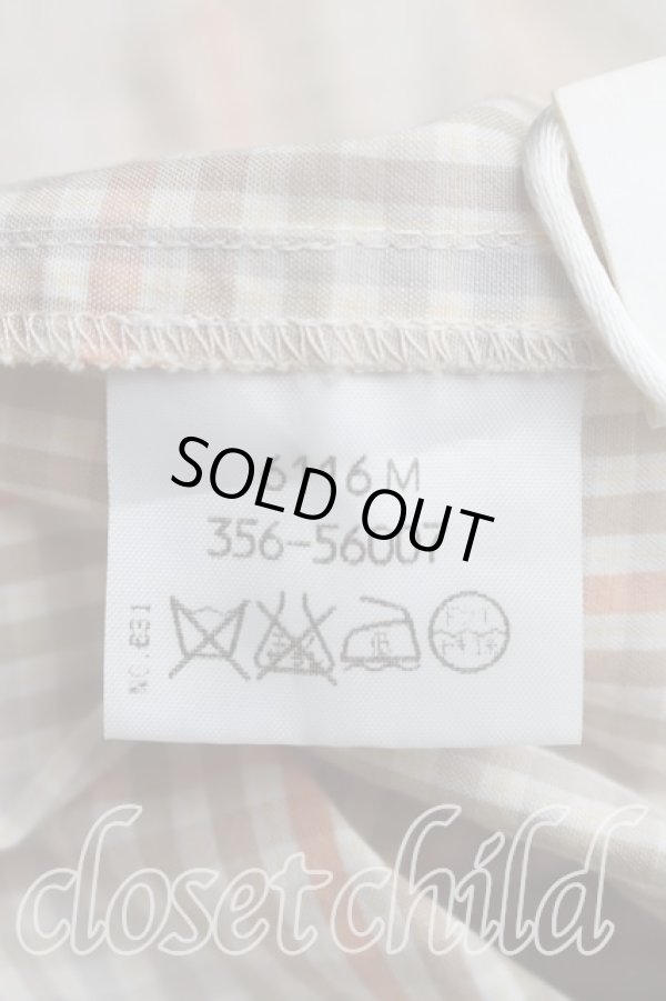 画像4: ヴィヴィアンウエストウッド 中古 / ギンガムチェックホルターワンピース 40（9号相当） カーキ  H-26-03-29-031-op-OD-ZH (4)