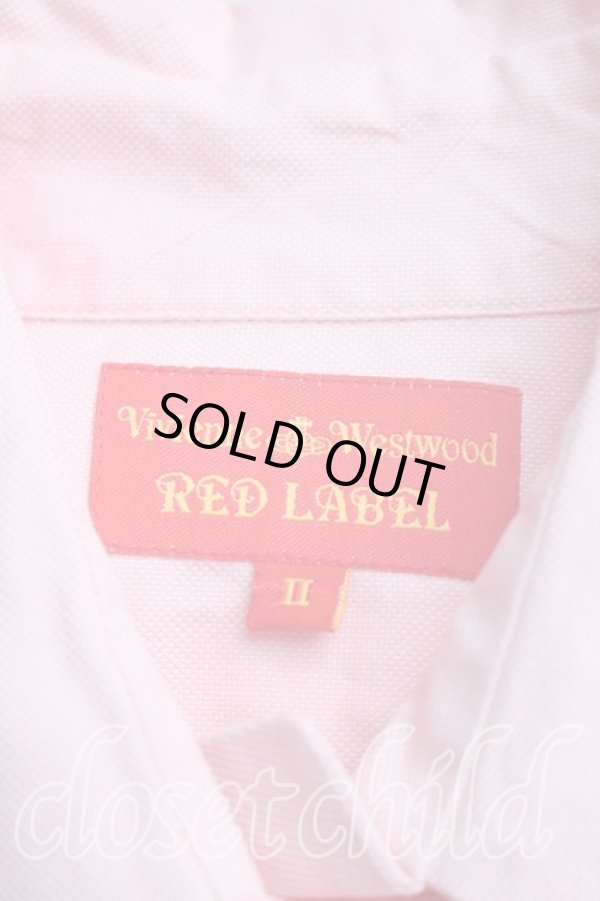 画像3: ヴィヴィアンウエストウッド 中古 / カラーオーブ刺繍シャツ II(9号相当） ピンク  H-26-03-29-033-bl-OD-ZH (3)