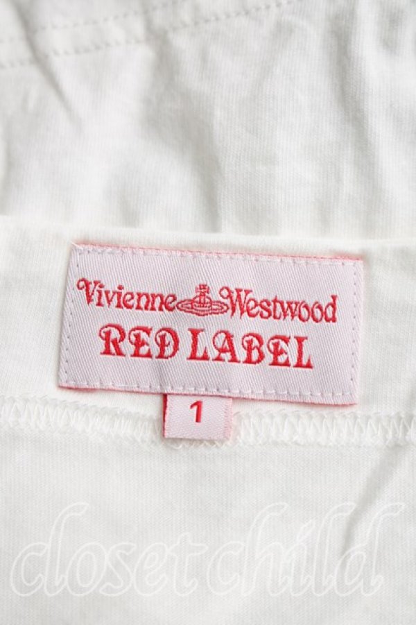 画像3: ヴィヴィアンウエストウッド 中古 / リーフオーブptスクエアカットソー 1（7号相当） 白  H-26-03-29-037-to-OD-ZH (3)