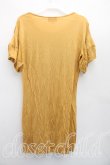 画像2: ヴィヴィアンウエストウッド 中古 / キャットptカットソー 2（9号相当） マスタード  H-26-03-29-038-to-OD-ZH (2)