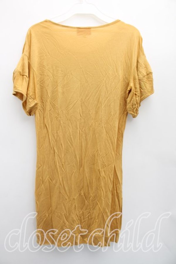 画像2: ヴィヴィアンウエストウッド 中古 / キャットptカットソー 2（9号相当） マスタード  H-26-03-29-038-to-OD-ZH (2)