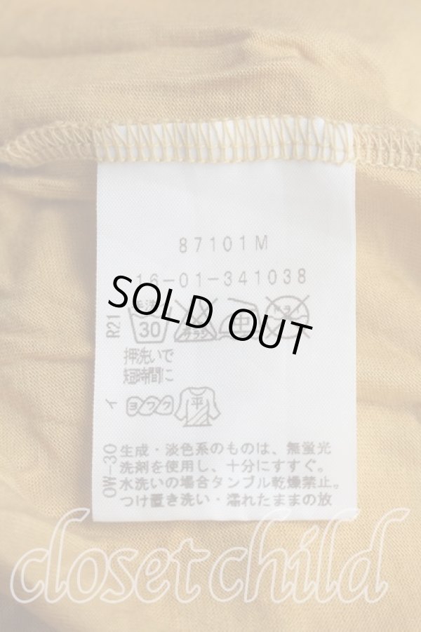 画像4: ヴィヴィアンウエストウッド 中古 / キャットptカットソー 2（9号相当） マスタード  H-26-03-29-038-to-OD-ZH (4)