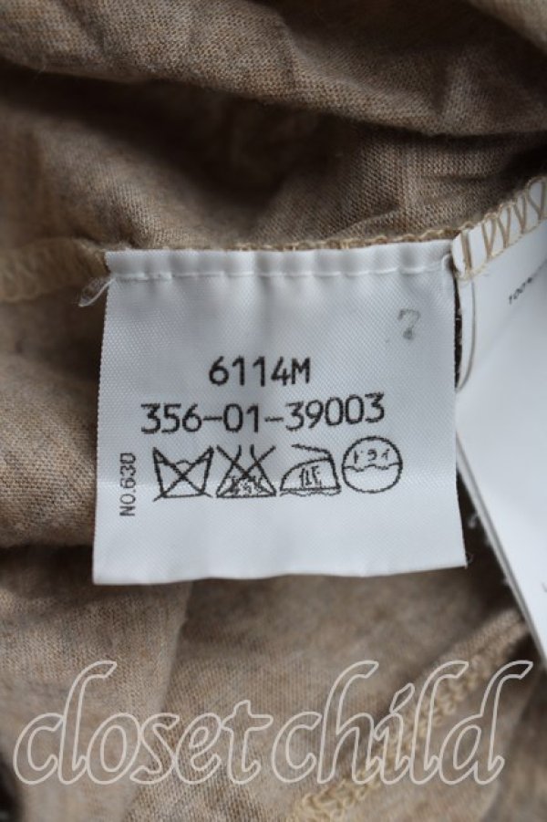 画像4: ヴィヴィアンウエストウッド 中古 / 単色オーブ刺繍ポロカットソー S 茶  H-26-03-29-039-to-OD-ZH (4)