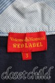 画像3: ヴィヴィアンウエストウッド 中古 / アシメカラーポロシャツ 3（11号相当） 紺  H-26-03-29-043-to-OD-ZH (3)