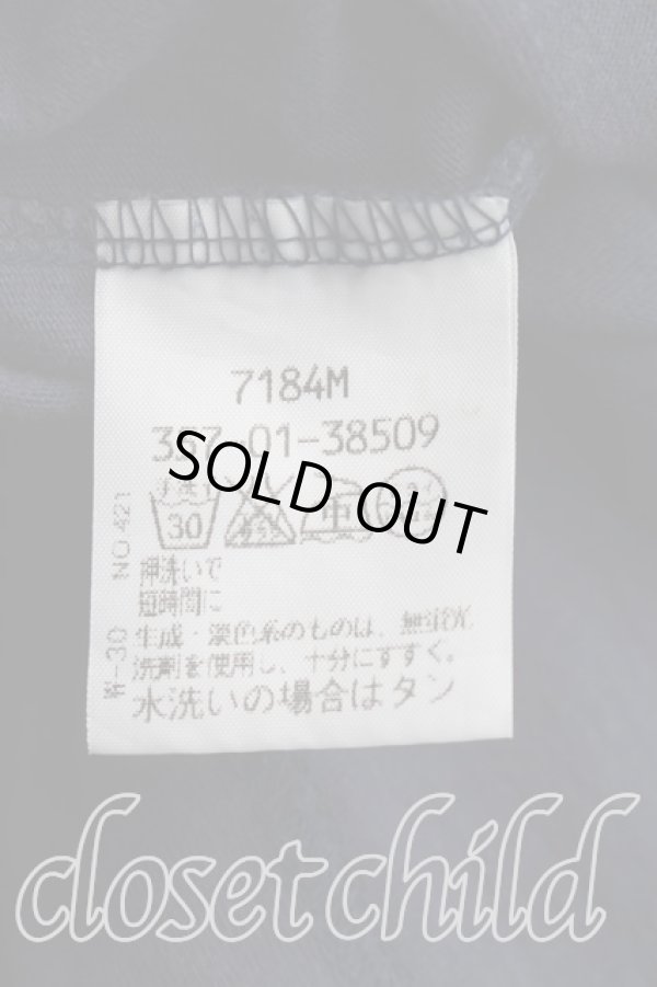 画像4: ヴィヴィアンウエストウッド 中古 / アシメカラーポロシャツ 3（11号相当） 紺  H-26-03-29-043-to-OD-ZH (4)