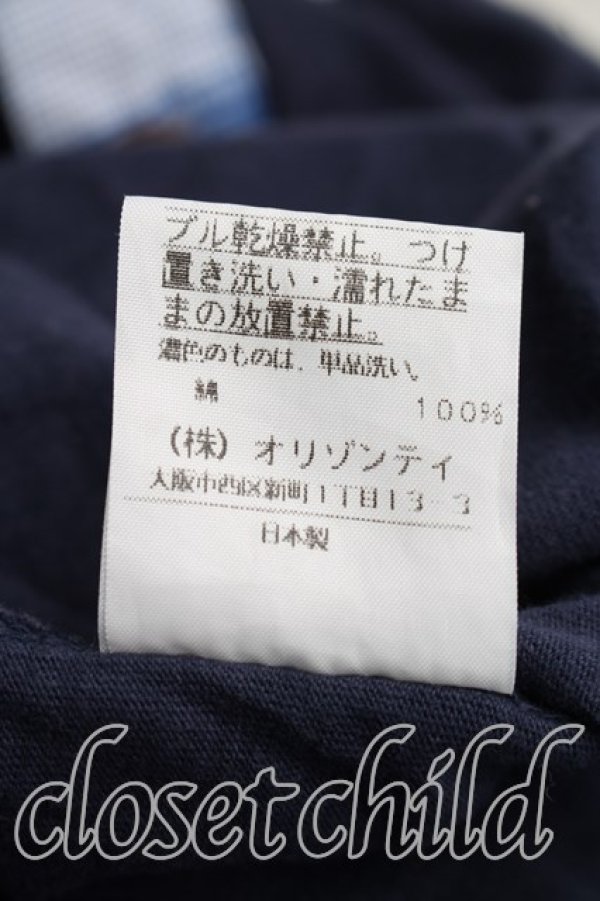 画像5: ヴィヴィアンウエストウッド 中古 / アシメカラーポロシャツ 3（11号相当） 紺  H-26-03-29-043-to-OD-ZH (5)