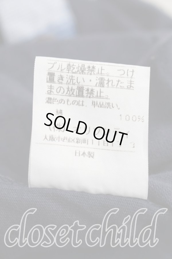 画像5: ヴィヴィアンウエストウッド 中古 / アシメカラーポロシャツ 3（11号相当） 紺  H-26-03-29-043-to-OD-ZH (5)