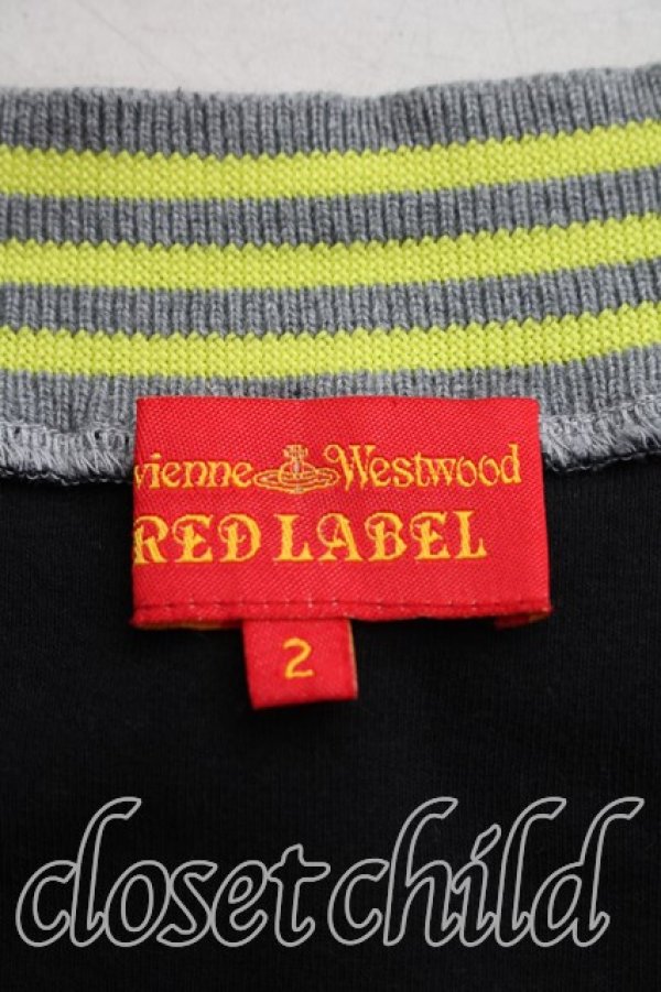 画像3: ヴィヴィアンウエストウッド 中古 / オーブptフレンチスリーブカットソー 2（9号相当） 黒  H-26-03-29-044-to-OD-ZH (3)