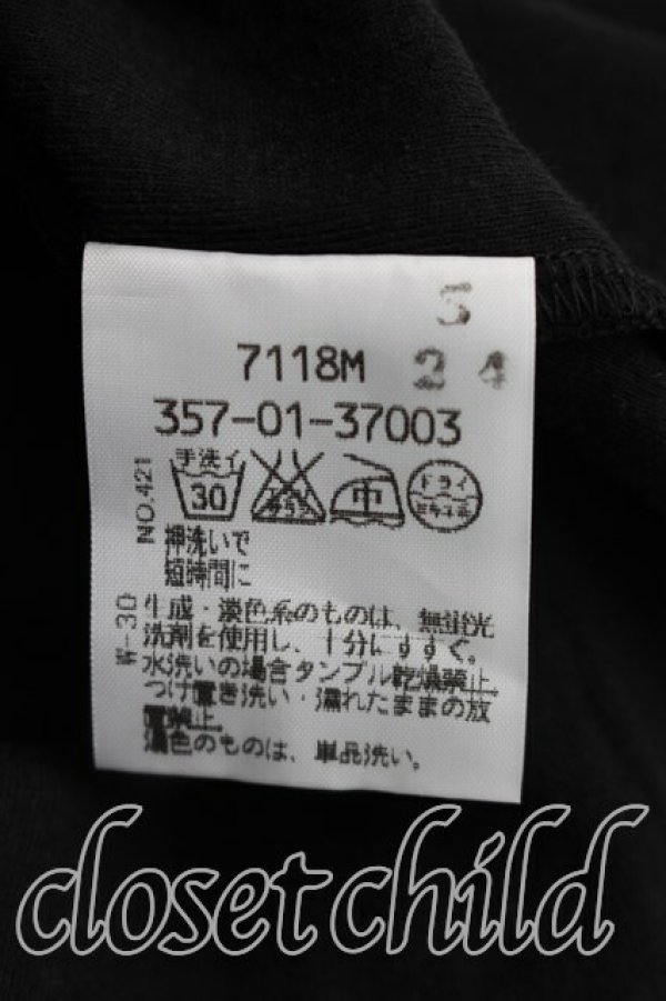 画像4: ヴィヴィアンウエストウッド 中古 / オーブptフレンチスリーブカットソー 2（9号相当） 黒  H-26-03-29-044-to-OD-ZH (4)