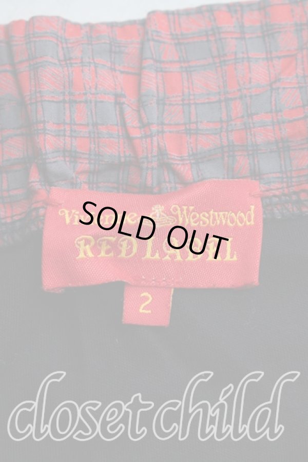 画像3: ヴィヴィアンウエストウッド 中古 / チェック切替ホルターネック 2（9号相当） 黒  H-26-03-29-045-to-OD-ZH (3)