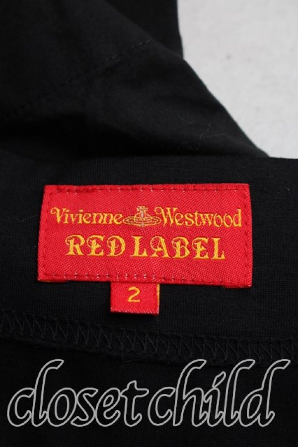 画像3: ヴィヴィアンウエストウッド 中古 / 単色オーブ刺繍カットソーワンピ 2（9号相当） 黒  H-26-03-29-005-op-OD-ZH (3)