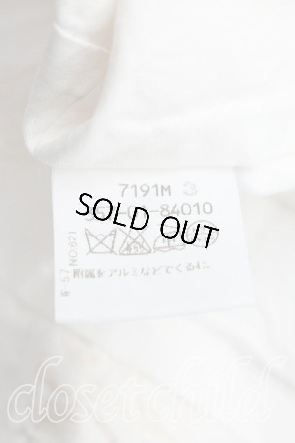 画像4: ヴィヴィアンウエストウッド 中古 / ラメフラワーptウエストコート 2（9号相当） 白  H-26-03-29-046-to-OD-ZH (4)