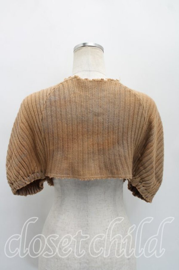 画像2: ヴィヴィアンウエストウッド 中古 / ニットケープ 2（9号相当） 茶  H-26-03-29-047-to-OD-ZH (2)