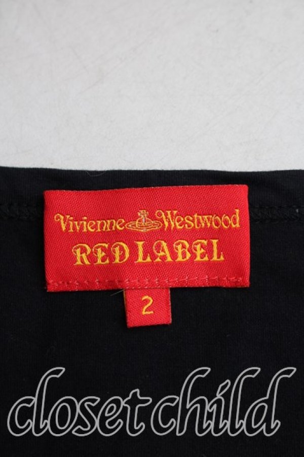 画像3: ヴィヴィアンウエストウッド 中古 / ステッチオーブタンクトップ 2（9号相当） 黒  H-26-03-29-050-to-OD-ZH (3)