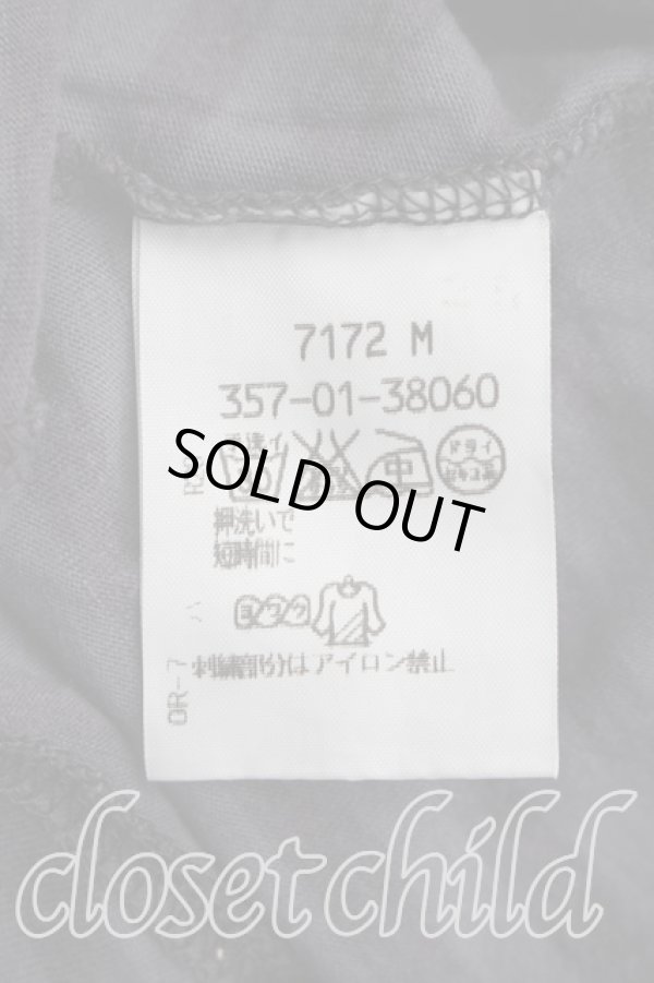 画像4: ヴィヴィアンウエストウッド 中古 / 単色オーブ刺繍ボーダースクエアカットソー 3（11号相当） 灰  H-26-03-29-053-to-OD-ZH (4)