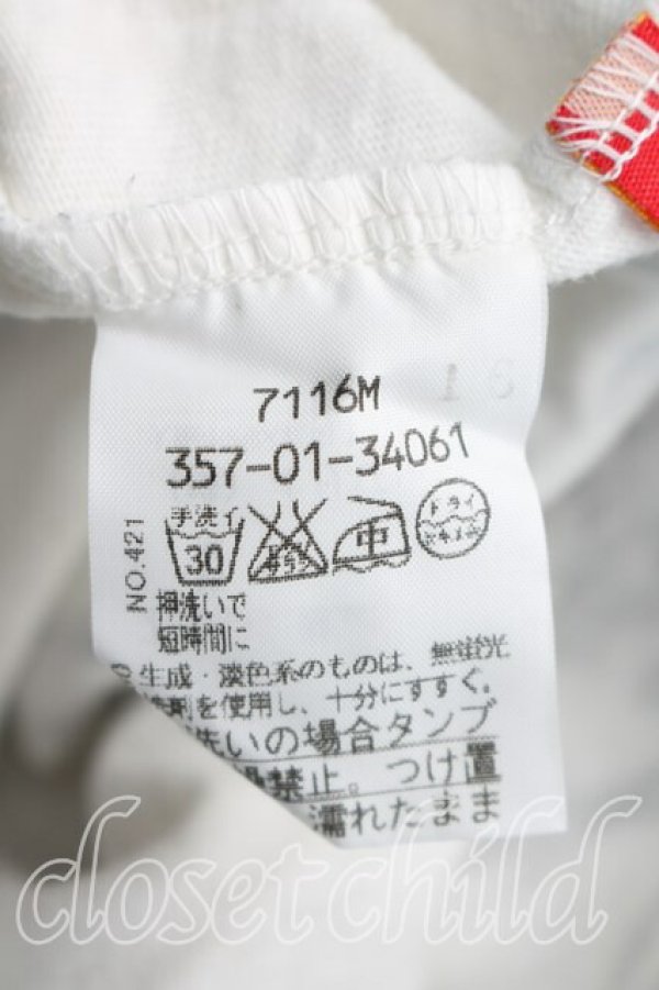 画像4: ヴィヴィアンウエストウッド 中古 / シグニチャーptタンクトップ 2（9号相当） 白  H-26-03-29-054-to-OD-ZH (4)