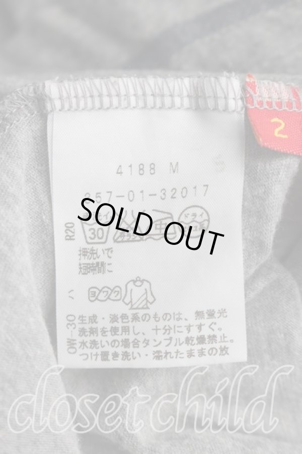 画像4: ヴィヴィアンウエストウッド 中古 / ステッチオーブカットソー 2（9号相当） 灰  H-26-03-29-055-to-OD-ZH (4)