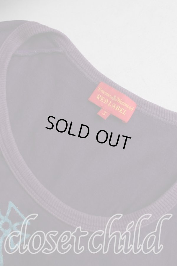 画像6: ヴィヴィアンウエストウッド 中古 / ラメオーブptカットソー 3（11号相当） 紫  H-26-03-29-056-to-OD-ZH (6)