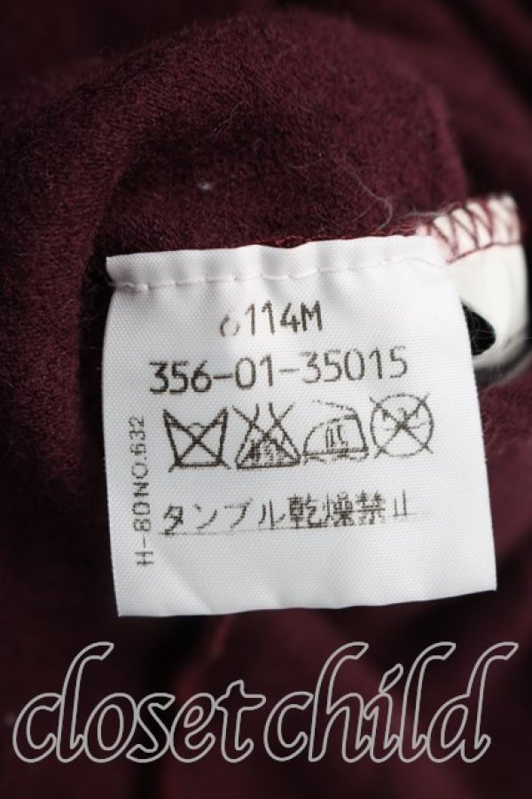 画像4: ヴィヴィアンウエストウッド 中古 / ボートネックタートルニット S ボルドー  H-26-03-29-060-to-OD-ZH (4)