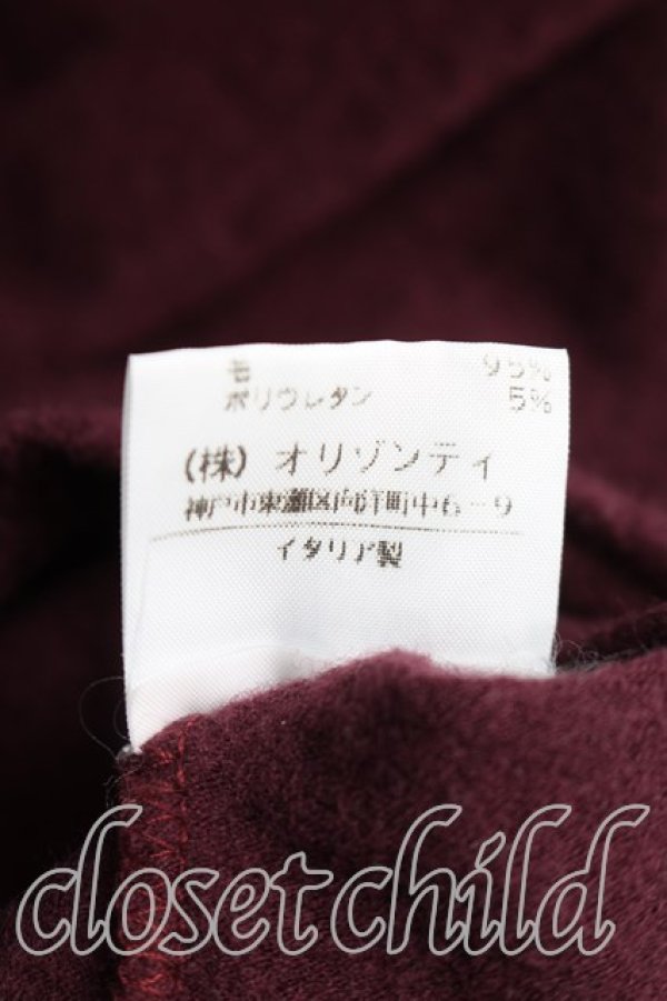 画像5: ヴィヴィアンウエストウッド 中古 / ボートネックタートルニット S ボルドー  H-26-03-29-060-to-OD-ZH (5)