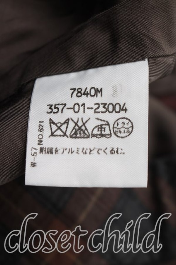 画像4: ヴィヴィアンウエストウッド 中古 / タータンチェックフレアスカート 2（9号相当） 茶  H-26-03-29-064-sk-OD-ZH (4)