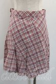 画像2: ヴィヴィアンウエストウッド 中古 / タータンチェックフレアスカート 2（9号相当） 赤  H-26-03-29-067-sk-OD-ZH (2)